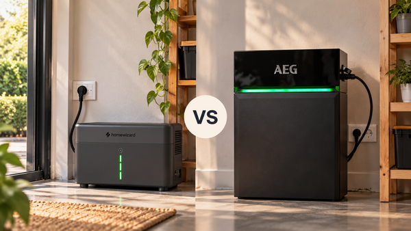Een HomeWizard P1-meter in huis: welke thuisbatterij kies je?